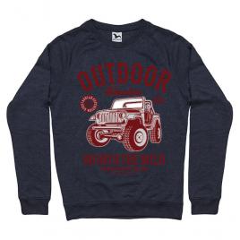 Bluza adler barbat outdoor adventure denim inchis