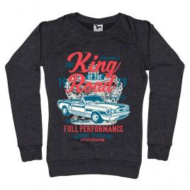 Bluza adler dama king of the road negru melanj
