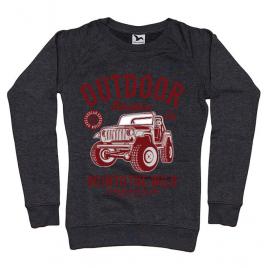 Bluza adler dama outdoor adventure negru melanj