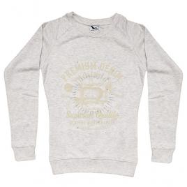 Bluza adler dama premium denim migdala melanj