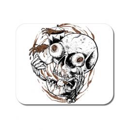 Mousepad personalizat coffee addict alb