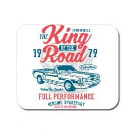 Mousepad personalizat king of the road alb