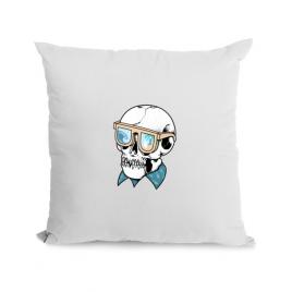 Perna personalizata skull holiday alb