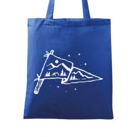 Sacosa din panza camp flag albastru regal