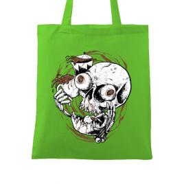 Sacosa din panza coffee addict verde mar