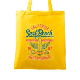 Sacosa din panza surf beach galben