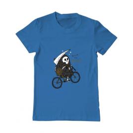 Tricou adler barbat back to boo albastru azuriu