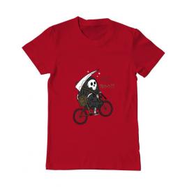 Tricou adler barbat back to boo rosu