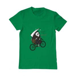 Tricou adler barbat back to boo verde mediu