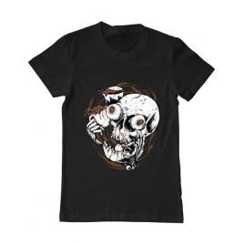 Tricou adler barbat coffee addict negru