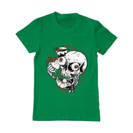 Tricou adler barbat coffee addict verde mediu
