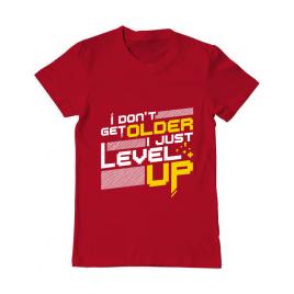 Tricou adler barbat i dont get older rosu