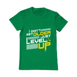 Tricou adler barbat i dont get older verde mediu