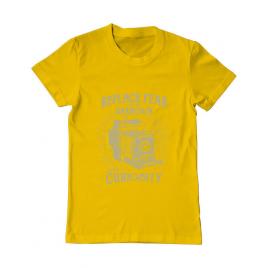 Tricou adler barbat replace fear galben