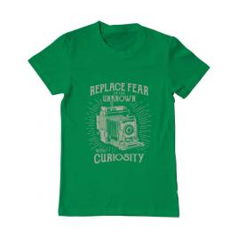 Tricou adler barbat replace fear verde mediu