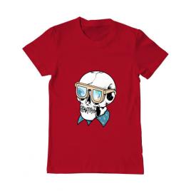 Tricou adler barbat skull holiday rosu