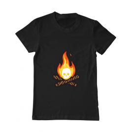 Tricou adler barbat skullfire negru