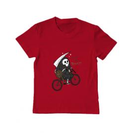 Tricou adler copil back to boo rosu