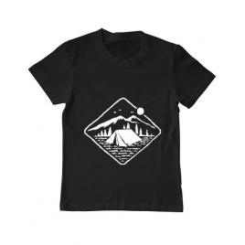 Tricou adler copil camp mode on negru