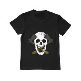 Tricou adler copil skull axe negru