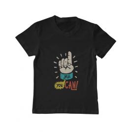 Tricou adler copil yes you can negru