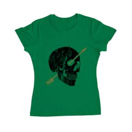 Tricou adler dama arrow verde mediu