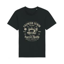 Tricou stanley stella barbat premium denim negru