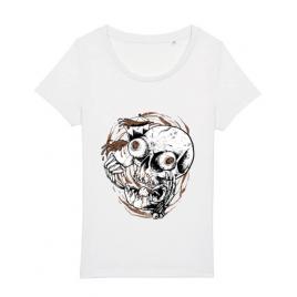 Tricou stanley stella dama coffee addict alb