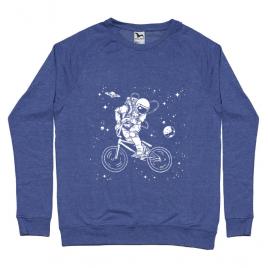 Bluza adler barbat astronaut bmx albastru melanj