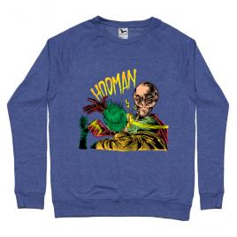 Bluza adler barbat hooman albastru melanj