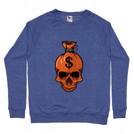 Bluza adler barbat sack albastru melanj
