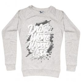 Bluza adler dama drink more worry less migdala melanj