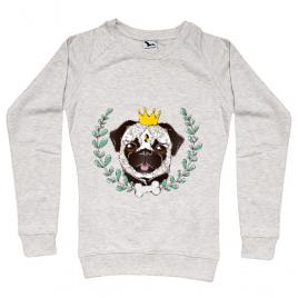 Bluza adler dama king of pug migdala melanj