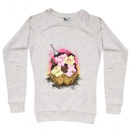 Bluza adler dama sweet ice cream lettering migdala melanj