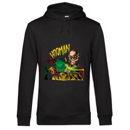 Hoodie barbat cu gluga hooman negru