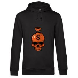 Hoodie barbat cu gluga sack negru