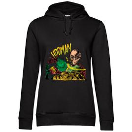 Hoodie dama cu gluga hooman negru