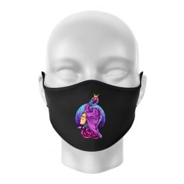 Masca personalizata reutilizabila queen negru