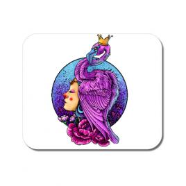Mousepad personalizat queen alb