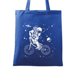 Sacosa din panza astronaut bmx albastru regal
