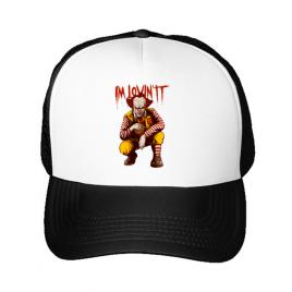 Sapca personalizata i'm lovin it alb