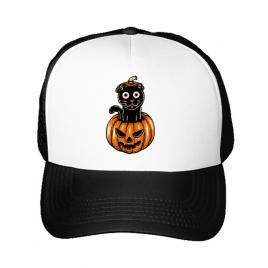 Sapca personalizata pumpcat alb
