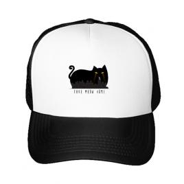 Sapca personalizata take meow home alb