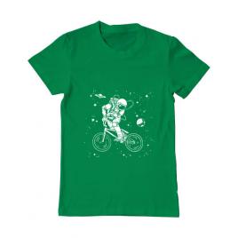 Tricou adler barbat astronaut bmx verde mediu