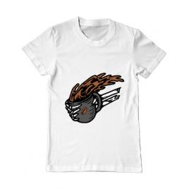Tricou adler barbat coffee first alb