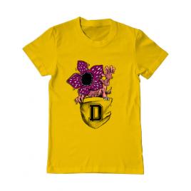 Tricou adler barbat free hugs galben