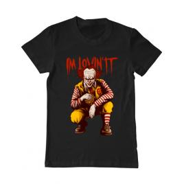 Tricou adler barbat i'm lovin it negru