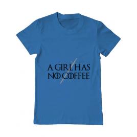Tricou adler barbat no coffee albastru azuriu