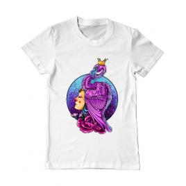 Tricou adler barbat queen alb