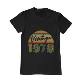 Tricou adler barbat vintage 1978 negru